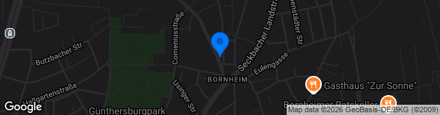 Map showing Kunstrasenplatz F-Bornheim