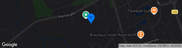 Map showing Kunstrasenplatz Erin-Kampfbahn