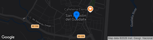 Map showing Campo De Futbol San Agustin De Guadalix