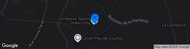 Map showing Stade Didier Eloy