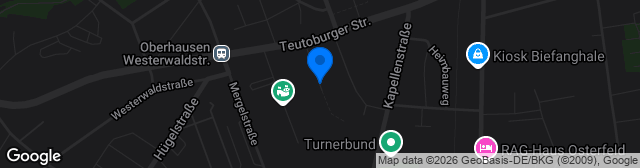 Map showing Sportplatz Hans-Wagner-Weg