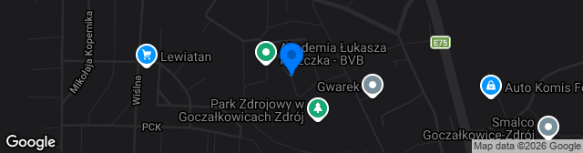 Map showing Panatoni Arena