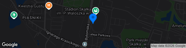 Map showing Boisko MKS Śląsk Świętochłowice