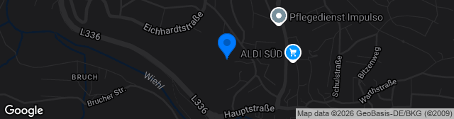Map showing Walter Lück Sportanlage
