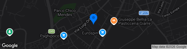 Map showing Stadio Regionale Giarre