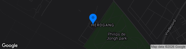 Map showing PSV Campus De Herdgang