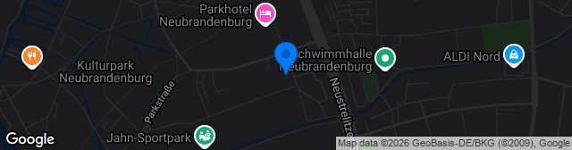 Map showing neu.sw Stadion