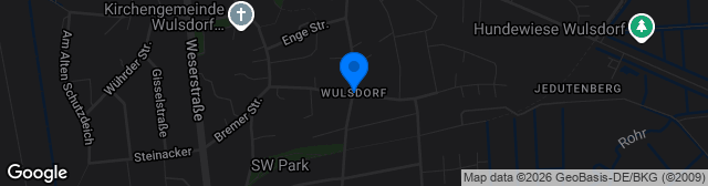 Map showing BZA Wulsdorf
