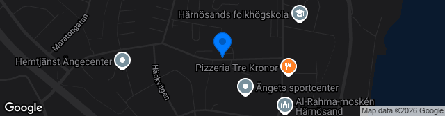 Map showing Ängevallen