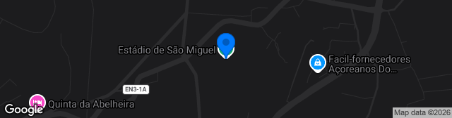 Map showing Estádio de São Miguel