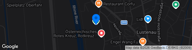 Map showing Planet Pure Stadion