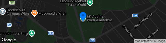 Map showing Austria-Akademie