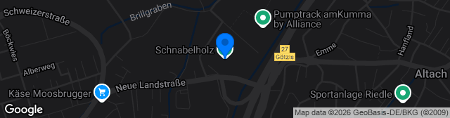 Map showing CASHPOINT Arena