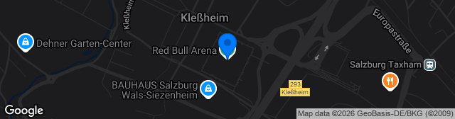 Map showing Red Bull Arena