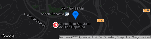 Map showing Reale Arena