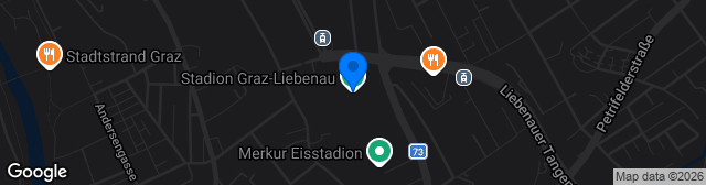 Map showing Merkur Arena