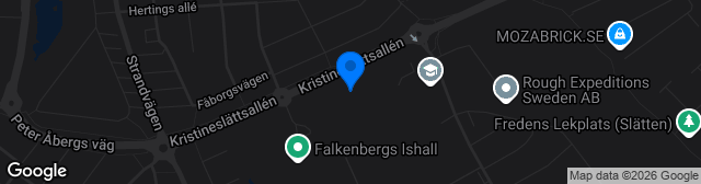 Map showing Falcon Alkoholfri Arena