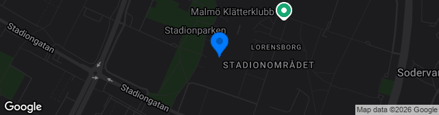 Map showing Eleda Stadion