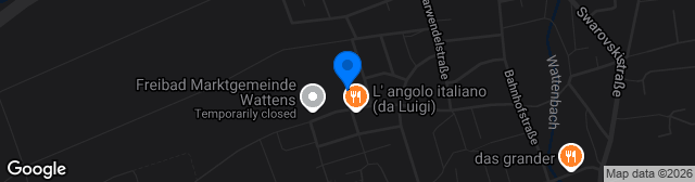 Map showing Gernot Langes Stadion