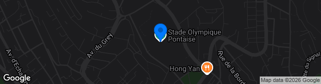 Map showing Stade Olympique de la Pontaise