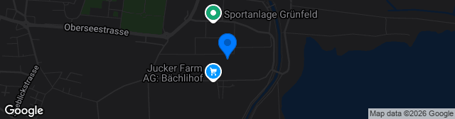 Map showing Sportstadion Grünfeld