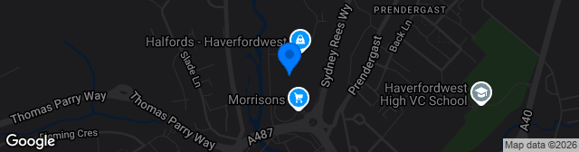 Map showing New Bridge Meadow Stadium