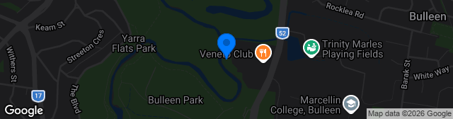 Map showing David Barro Stadium (Veneto Club)