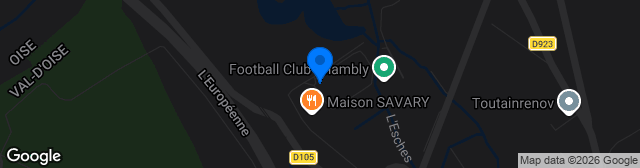 Map showing Stade des Marais