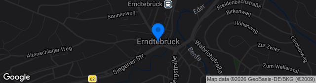 Map showing Pulverwaldstadion