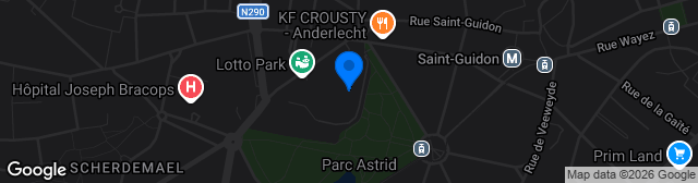Map showing Lotto Park