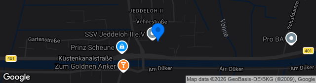 Map showing 53acht Arena