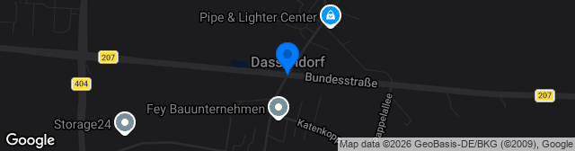 Map showing Sportplatz Dassendorf