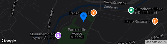 Map showing Stadio Romeo Galli