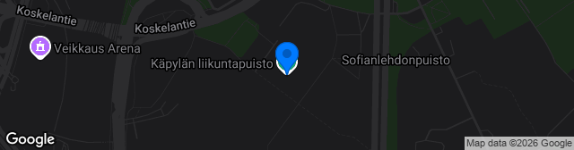 Map showing Käpylän urheilupuisto nurmi 2