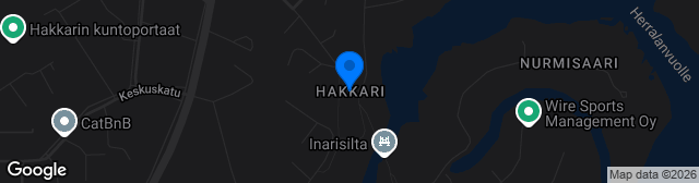 Map showing Lempäälä Hakkari UK