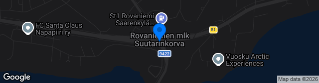 Map showing Saarenkylä 1