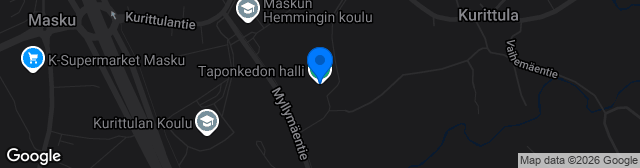 Map showing Masku Taponketo nurmi