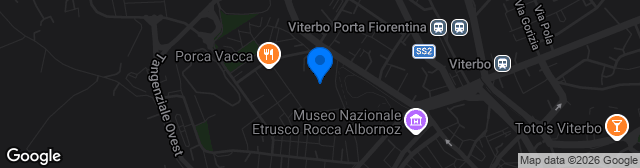 Map showing Stadio Enrico Rocchi
