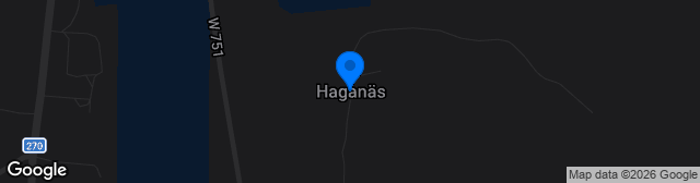 Map showing Haganäs IP