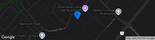 Map showing Victoria Park Stadium