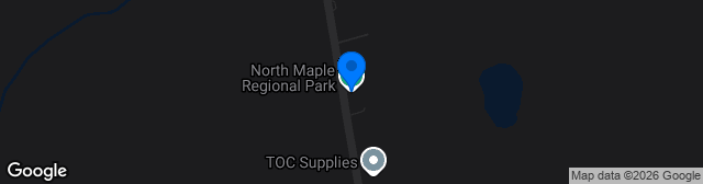 Map showing North Maple Regional Park Turf 1