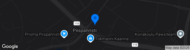 Map showing R.V. Group Areena Nurmi
