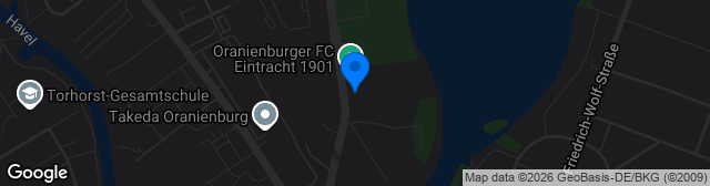 Map showing Orafol-Arena