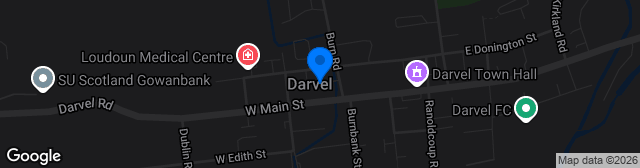 Map showing Recreation Park Darvel