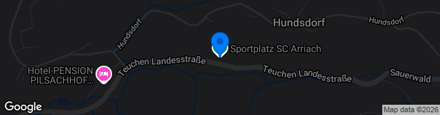 Map showing Sportplatz SC Landskron
