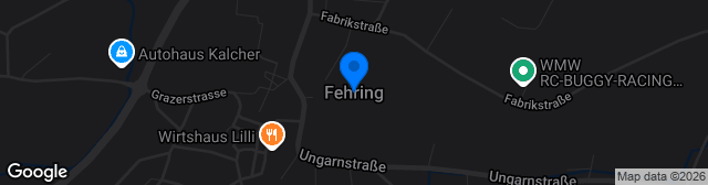 Map showing Sportzentrum Fehring