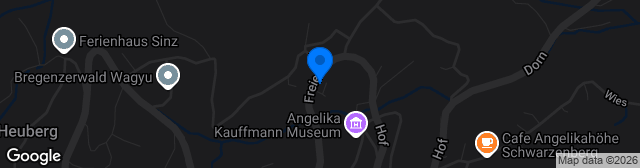 Map showing Auto GEMO Arena Bezau