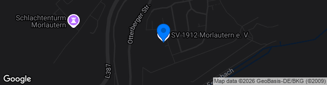 Map showing Morlautern Kunstrasenplatz