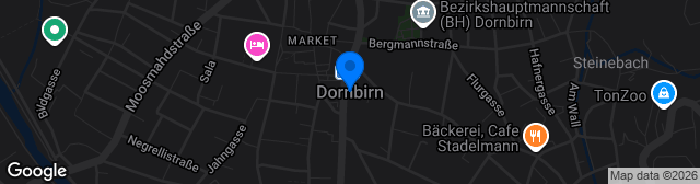 Map showing EMMA & EUGEN Arena (DSV)