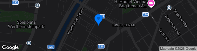 Map showing First Vienna Football Campus